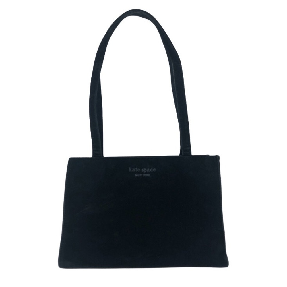 SOLD🖤Kate Spade Velvet Shoulder Purse Bag